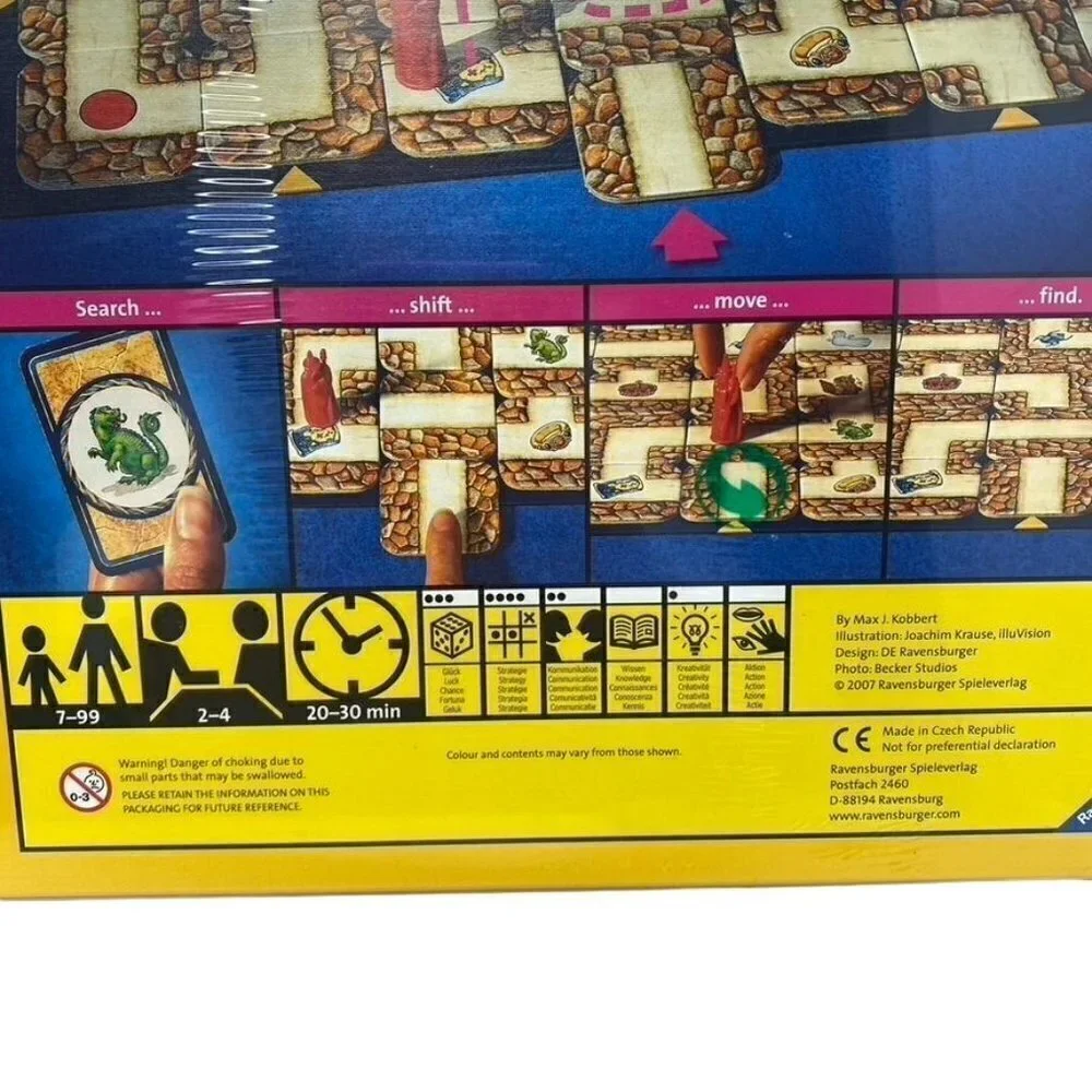 Ravensburger Labyrinth Family Board Game for Kids and Adults Age 7 and Up
